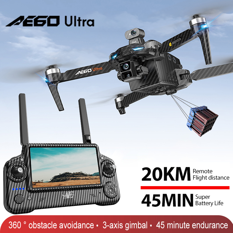 Drone Multispectral - AE60 GPS Drone Professional 8K Camera