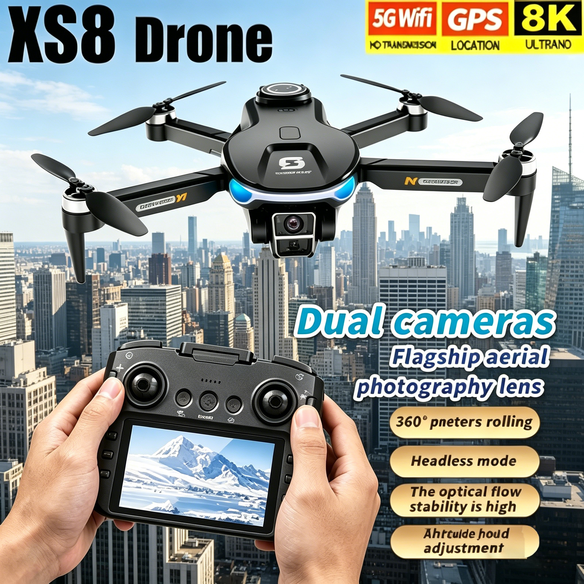 HD 8K Professional GPS Drone w - Drone Multispectral 评论和价格