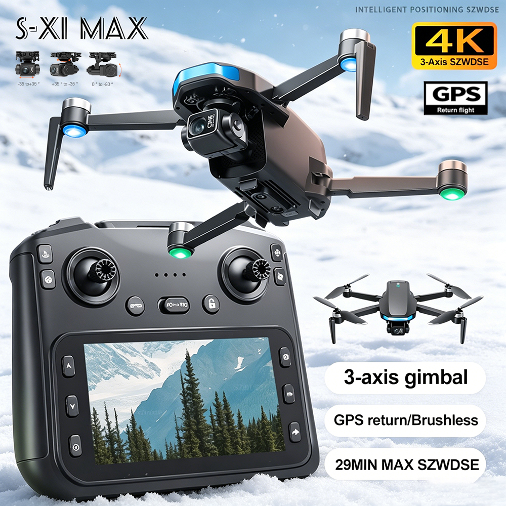 New S-X1 MAX Drone GPS 8K Prof - Drone Multispectral 评论和价格