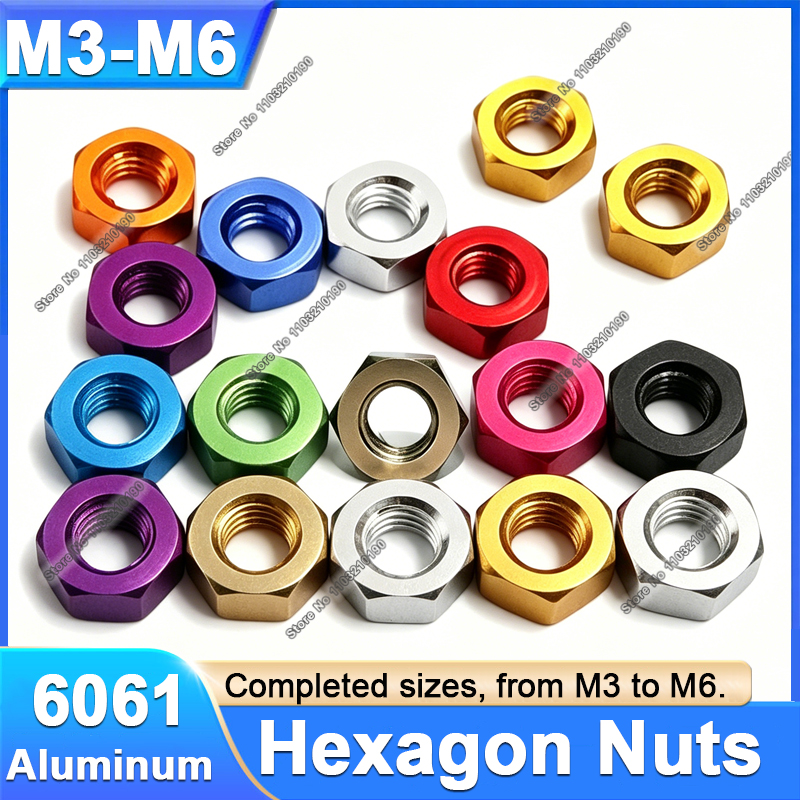 5pcs M3 M4 M5 M6 Anodized Colo - Drone 3D Modeling 评论和价格