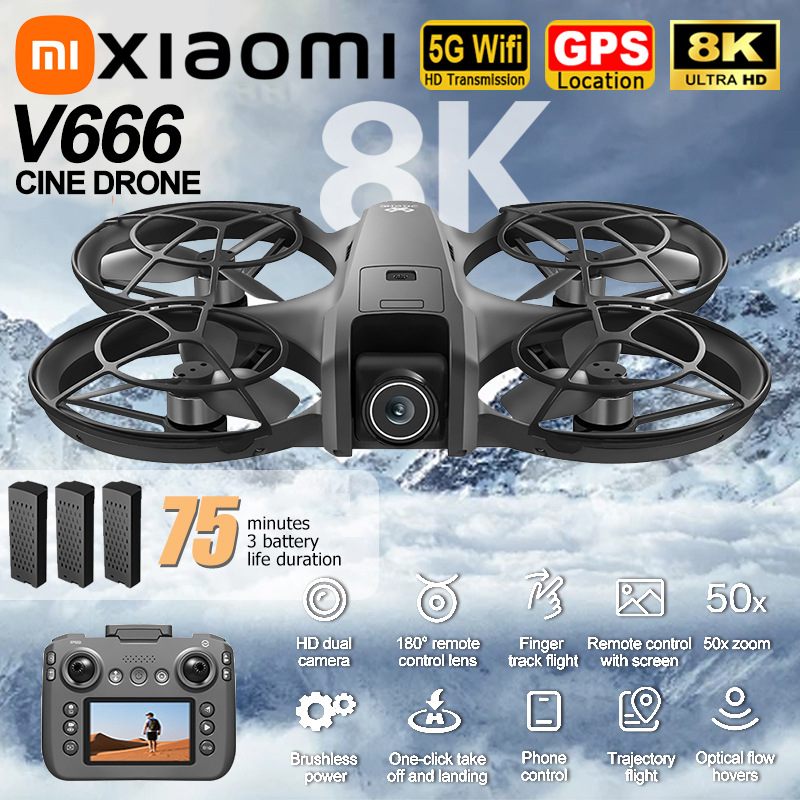 Xiaomi V666 Drone 8K Aerial HD - Drone Mapping 评论和价格